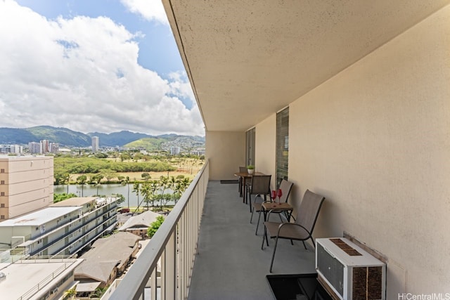 2452 Tusitala St Unit 1101, Honolulu, HI 96815 - balcony with a water and mountain view and heating unit