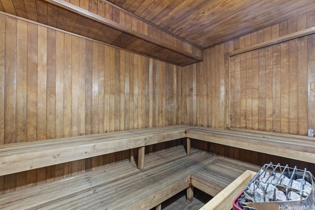 2452 Tusitala St Unit 1101, Honolulu, HI 96815 - sauna / steam room featuring wooden walls