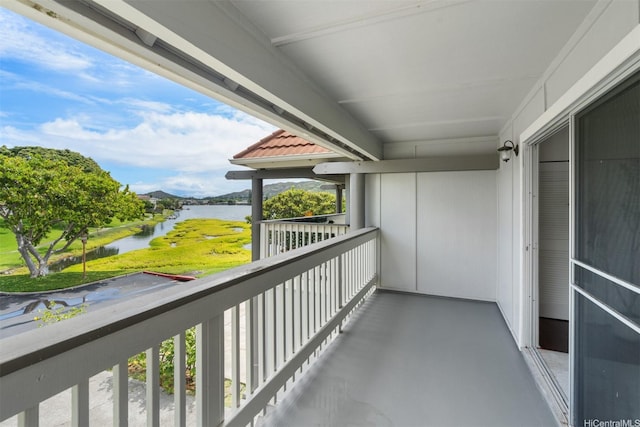 549 Keolu Dr Unit C, Kailua, HI 96734 - balcony featuring a water view