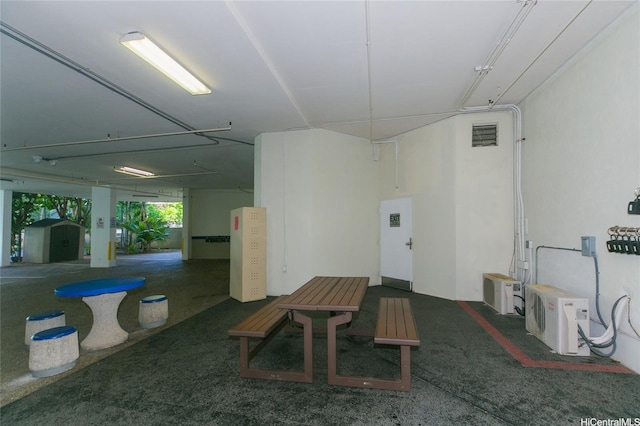 1700 Ala Moana Blvd Unit 1601, Honolulu, HI 96815 - garage featuring a storage shed and a cooling unit