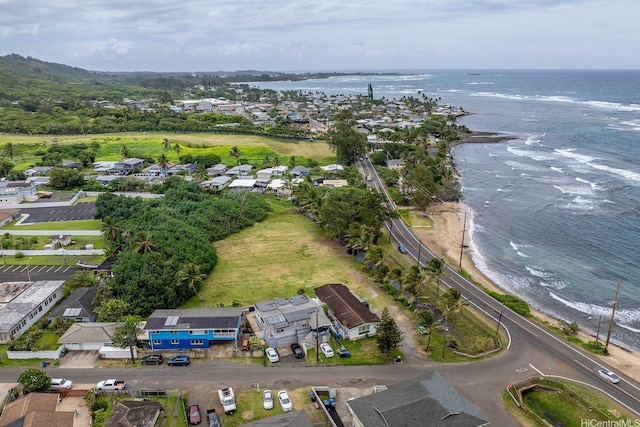 54-011 Waikulama St, Hauula, HI 96717 - aerial overview of property's location with a large body of water
