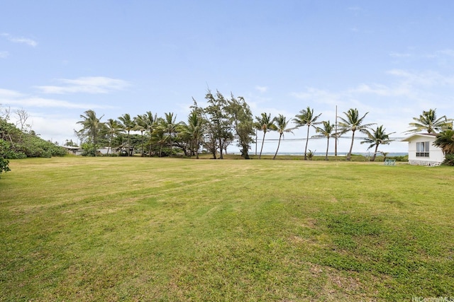 54-011 Waikulama St, Hauula, HI 96717 - view of grassy yard