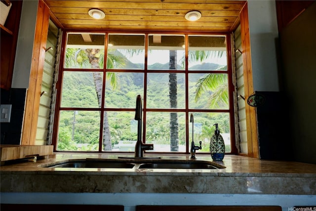 51-416 Kamehameha Hwy Unit A, Kaaawa, HI 96730 - kitchen featuring a sink and dark countertops