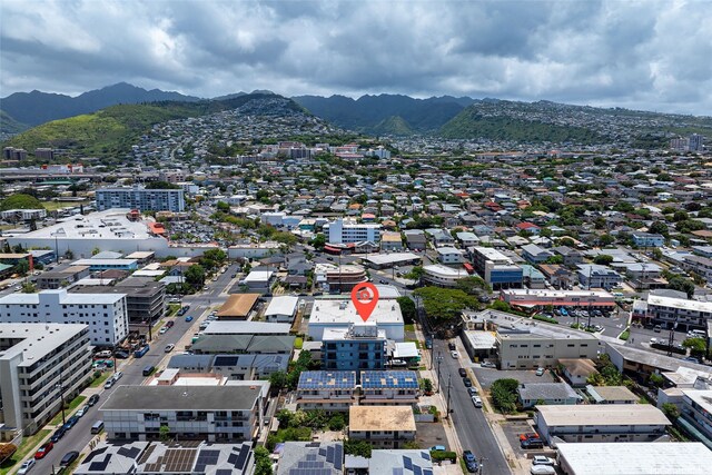 738 Palani Ave Unit 401, Honolulu, HI 96816 - bird's eye view of mountains