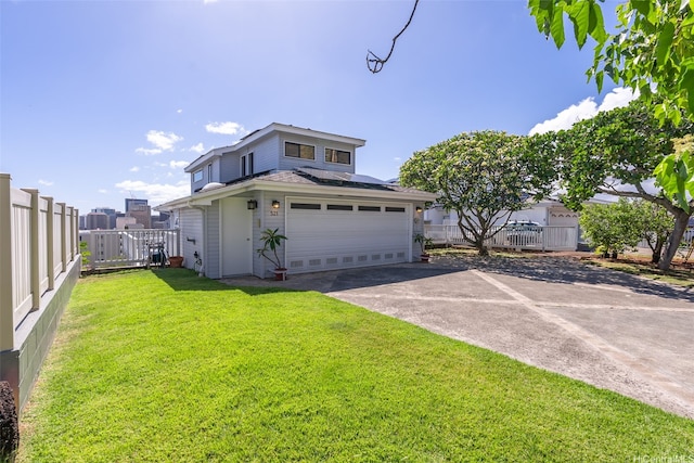 521 Prospect St, Honolulu, HI 96813 - view of front of house featuring driveway and solar panels