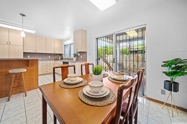 94-860 Kuhaulua St, Waipahu, HI 96797 - dining area with light tile patterned floors
