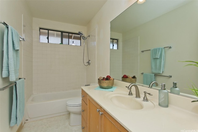 94-1014 Makakoa Loop, Waipahu, HI 96797 - full bath featuring vanity, toilet, and washtub / shower combination