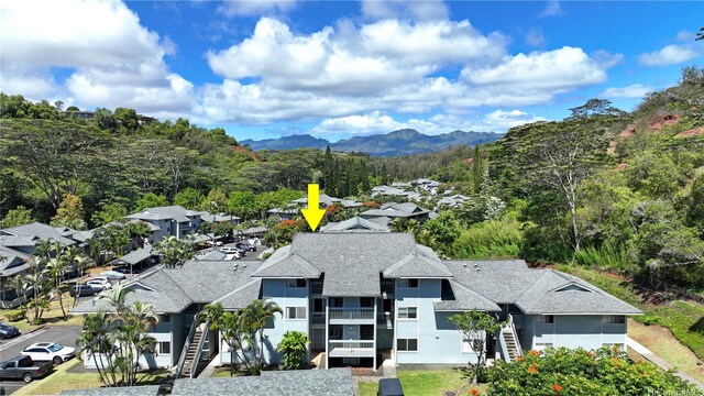 95-786 Wikao St Unit M103, Mililani, HI 96789 - aerial view of residential area with a mountainous background