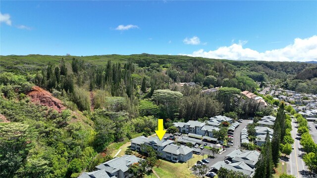 95-786 Wikao St Unit M103, Mililani, HI 96789 - aerial view of residential area featuring a forest