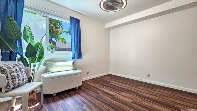 95-786 Wikao St Unit M103, Mililani, HI 96789 - living area with wood finished floors and baseboards