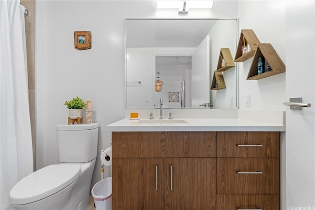 629 Keeaumoku St Unit 2505, Honolulu, HI 96814 - bathroom featuring toilet and vanity