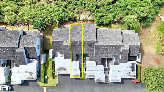 98-1451 Kaahumanu St Unit B218, Aiea, HI 96701 - aerial overview of property's location with property boundaries highlighted