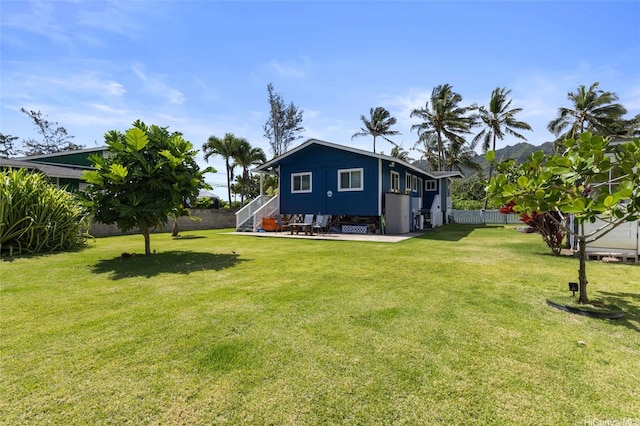 53-440 Kamehameha Hwy Unit 8, Hauula, HI 96717 - back of house featuring a patio