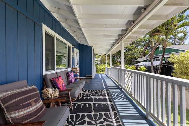 53-440 Kamehameha Hwy Unit 8, Hauula, HI 96717 - view of porch