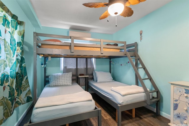 53-440 Kamehameha Hwy Unit 8, Hauula, HI 96717 - bedroom with wood finished floors and baseboards