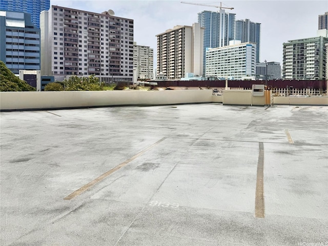 1655 Makaloa St Unit 705, Honolulu, HI 96814 - view of car parking with a city view