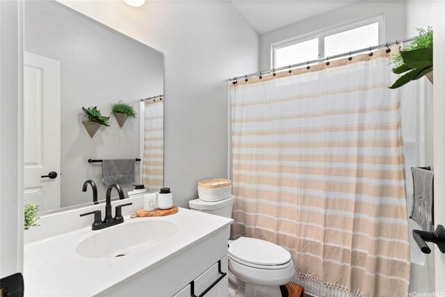 91-1123 Hokua St, Ewa Beach, HI 96706 - full bath with toilet, vanity, and a shower with curtain