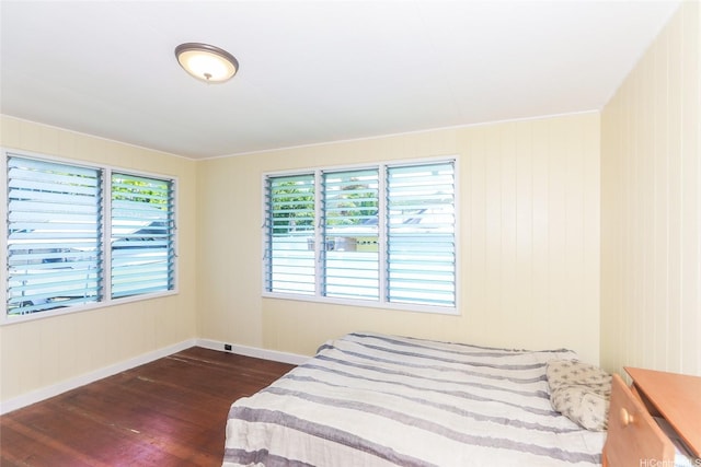 725 Kalolina Pl, Kailua, HI 96734 - bedroom with hardwood / wood-style floors and baseboards