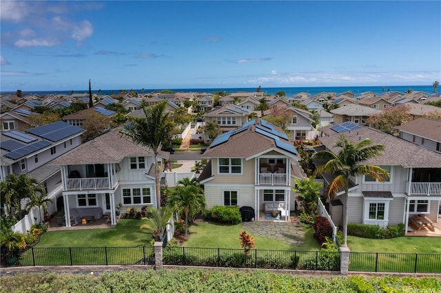 91-1124 Kai Oio St, Ewa Beach, HI 96706 - aerial view of residential area featuring a large body of water