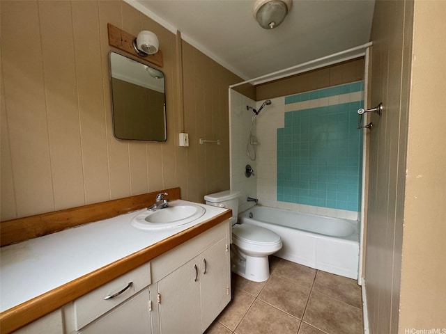 1617 Miller St Unit 3, Honolulu, HI 96813 - full bath featuring tub / shower combination, vanity, and tile patterned flooring