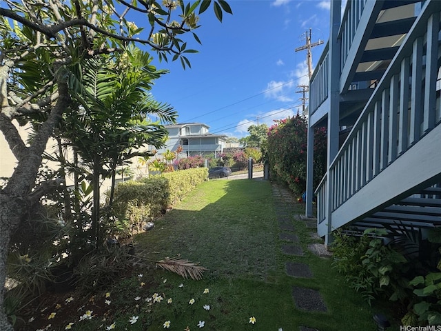1617 Miller St Unit 3, Honolulu, HI 96813 - view of yard