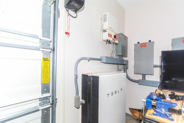 view of utility room