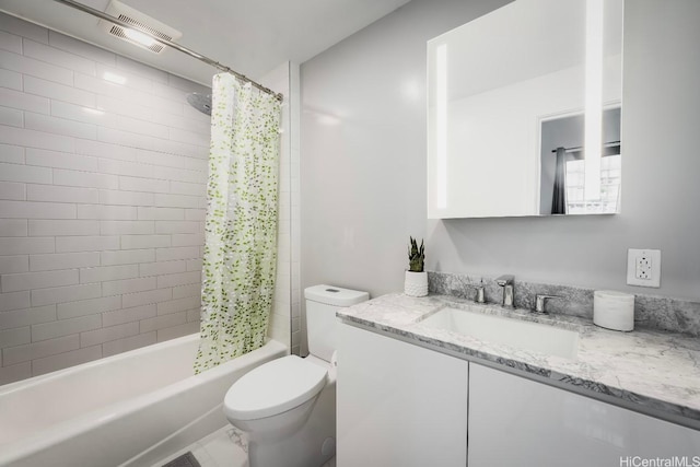 987 Queen St Unit 814, Honolulu, HI 96814 - bathroom with vanity, toilet, and shower / tub combo