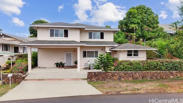 99-060 Nalopaka Pl, Aiea, HI 96701 - view of prairie-style house