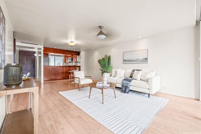 500 Lunalilo Home Rd Unit 22C, Honolulu, HI 96825 - living area with light wood finished floors