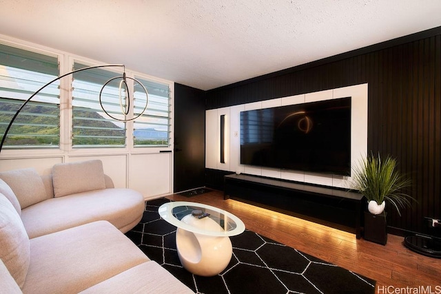 84-965 Farrington Hwy Unit A502, Waianae, HI 96792 - living area with wood finished floors and wood walls