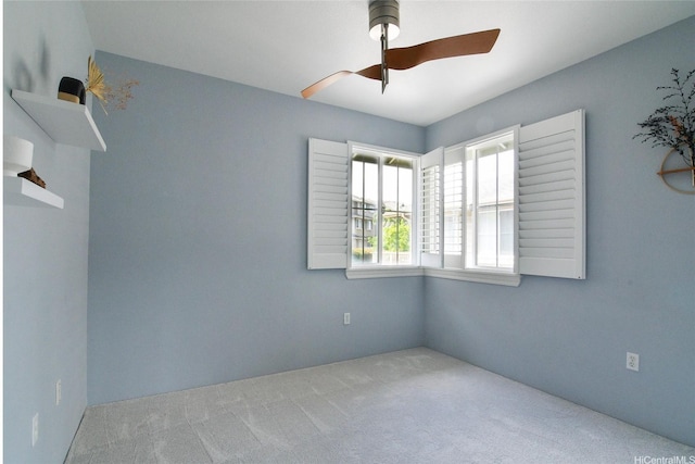 7018 Hawaii Kai Dr Unit 6-12, Honolulu, HI 96825 - carpeted empty room with a ceiling fan