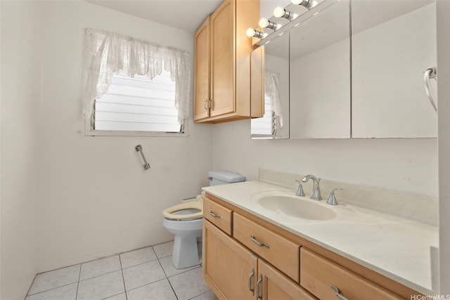 45-155 Pahikoli Pl, Kaneohe, HI 96744 - bathroom featuring vanity, toilet, and tile patterned floors