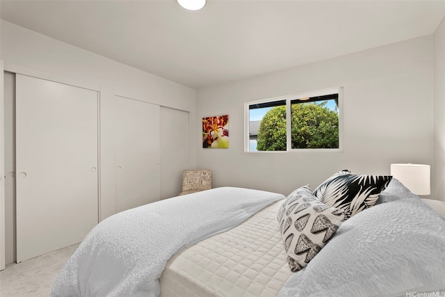 1210 Hooli Cir, Pearl City, HI 96782 - bedroom with light colored carpet and multiple closets