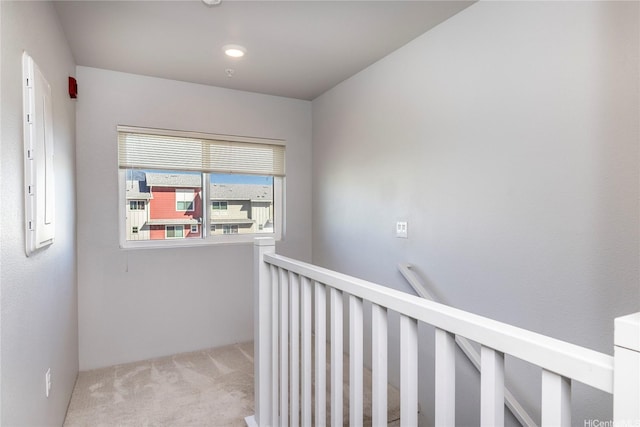 91-3617 Kamolehonua St Unit 613, Ewa Beach, HI 96706 - hall featuring an upstairs landing and carpet floors
