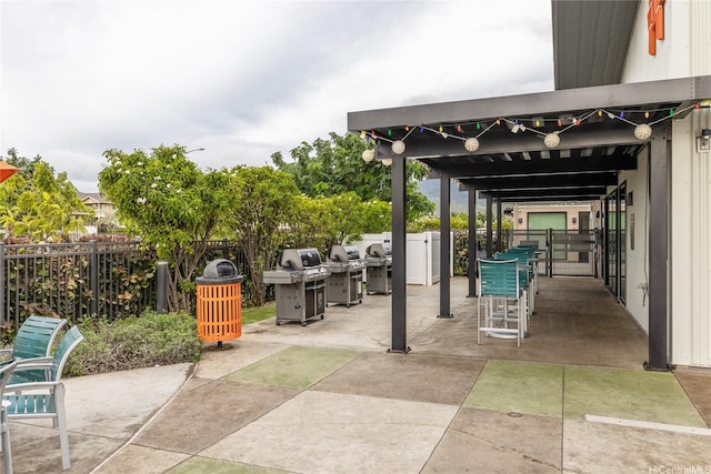 91-3617 Kamolehonua St Unit 613, Ewa Beach, HI 96706 - view of patio featuring a grill