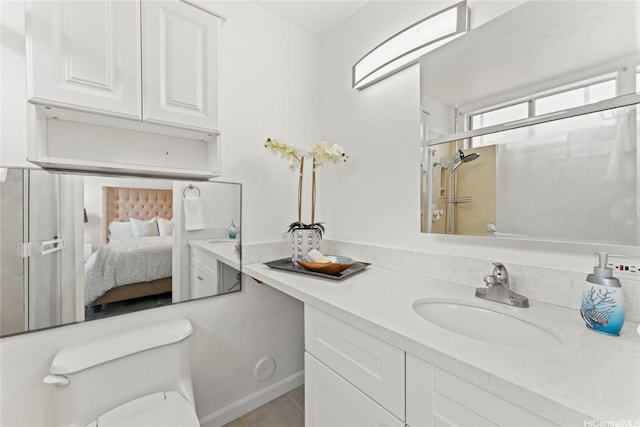 92-1132 Panana St Unit 130, Kapolei, HI 96707 - bathroom featuring toilet, vanity, and a shower