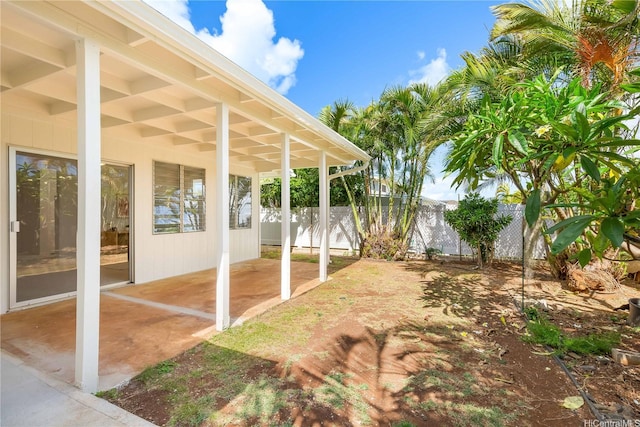 252 Anapalau St, Honolulu, HI 96825 - view of yard with a patio area