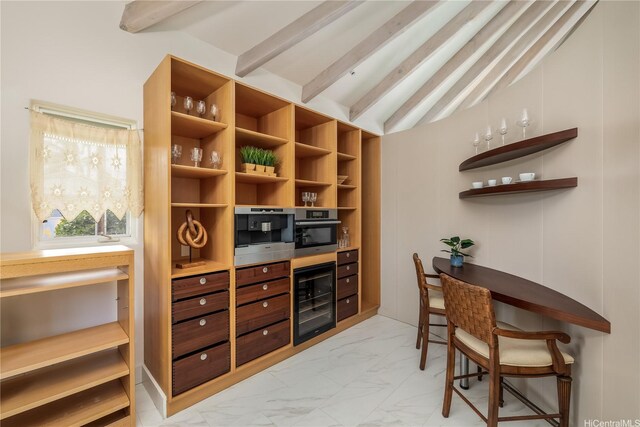 4745 Aukai Ave, Honolulu, HI 96816 - office featuring light marble finish floors and beverage cooler