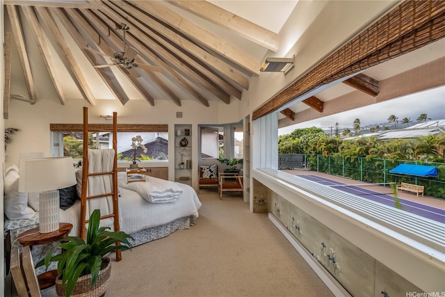 4745 Aukai Ave, Honolulu, HI 96816 - view of carpeted bedroom