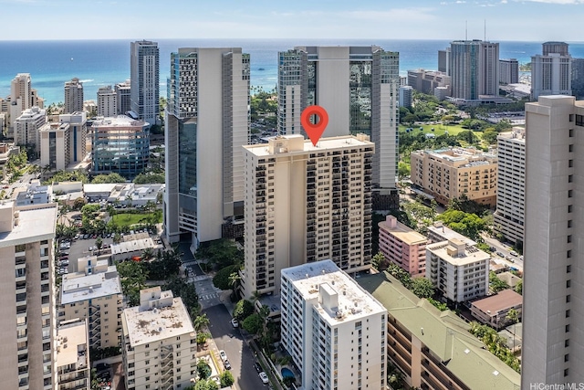 2140 Kuhio Ave Unit 1103, Nuc Honolulu, HI 96815 - city view featuring a nearby body of water