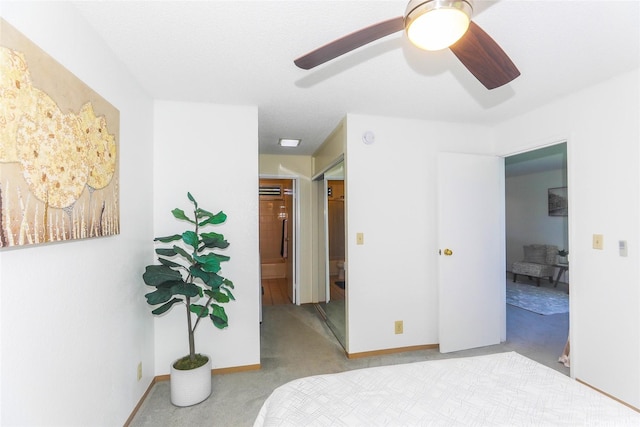 95-662 Hanile St Unit B201, Mililani, HI 96789 - bedroom featuring carpet flooring, baseboards, and a ceiling fan