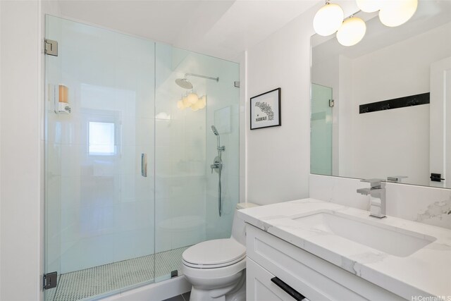 1765 Ala Moana Blvd Unit 990, Honolulu, HI 96815 - full bath with vanity, toilet, and a stall shower