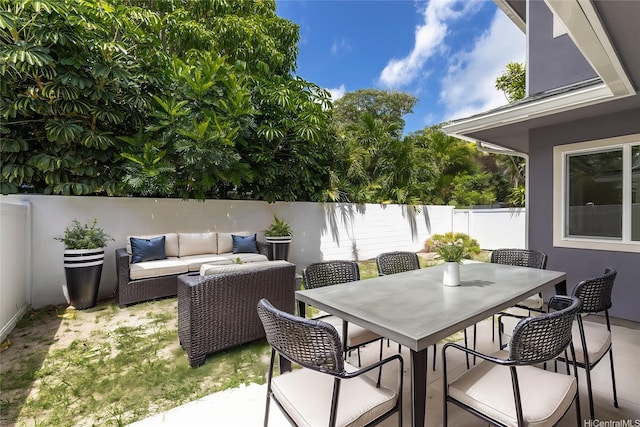 839 Oneawa St, Kailua, HI 96734 - view of patio / terrace featuring an outdoor hangout area and outdoor dining area
