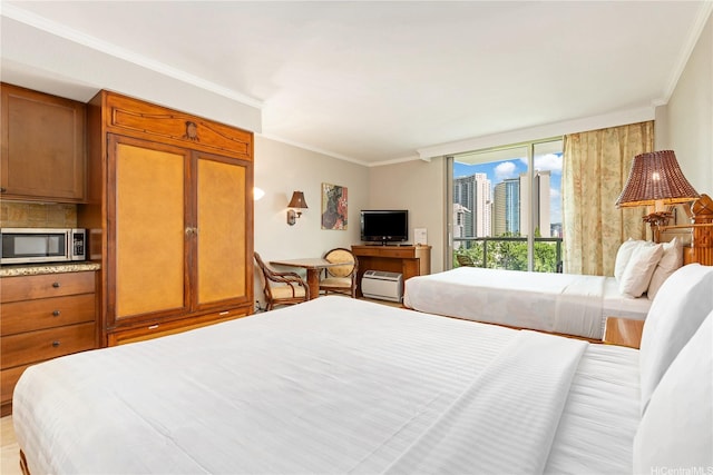 2045 Kalakaua Ave Unit 604, Honolulu, HI 96815 - bedroom with crown molding