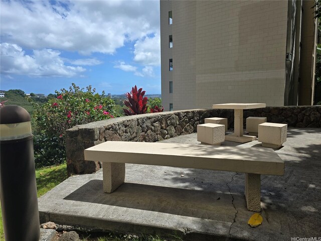 view of patio