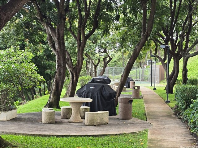 view of community