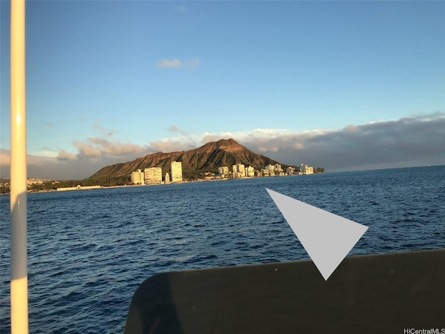 2987KALAKAUAAVENUE703 Kalakaua Ave Unit 703, Honolulu, HI 96850 - water view with a mountainous background