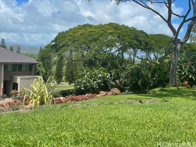 389 Kaelepulu Dr Unit 1501, Kailua, HI 96734 - view of grassy yard