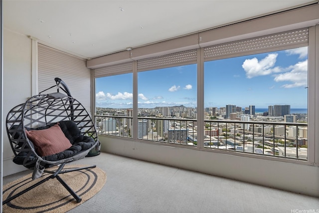 999 Wilder Ave Unit 1603, Honolulu, HI 96822 - sunroom with a view of city