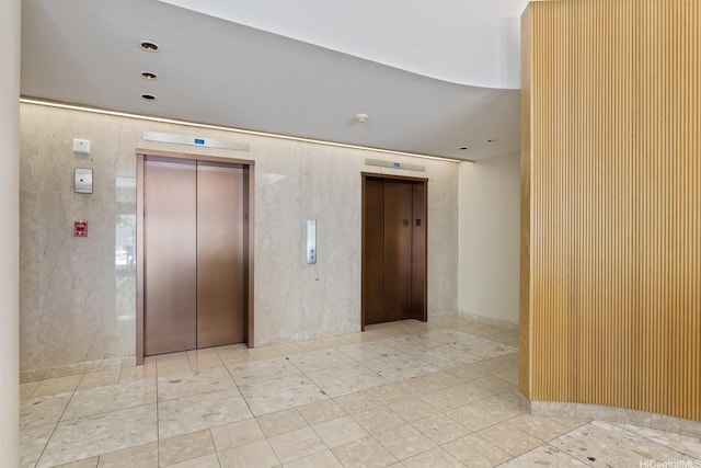 999 Wilder Ave Unit 1603, Honolulu, HI 96822 - empty room with elevator and tile patterned floors